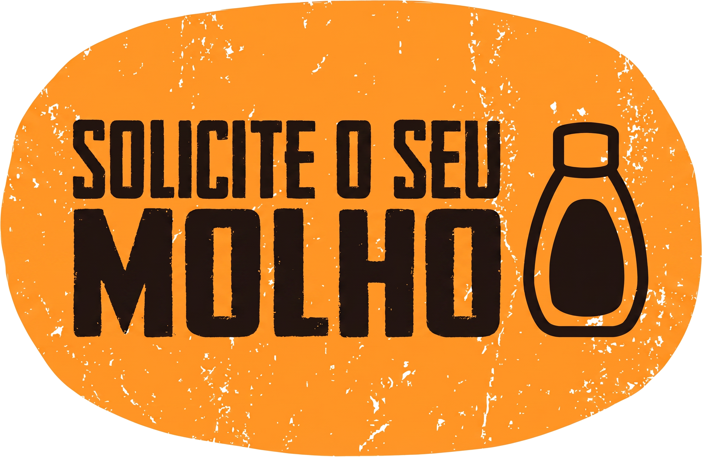 Chamada visual oficial para solicitar amostra do molho